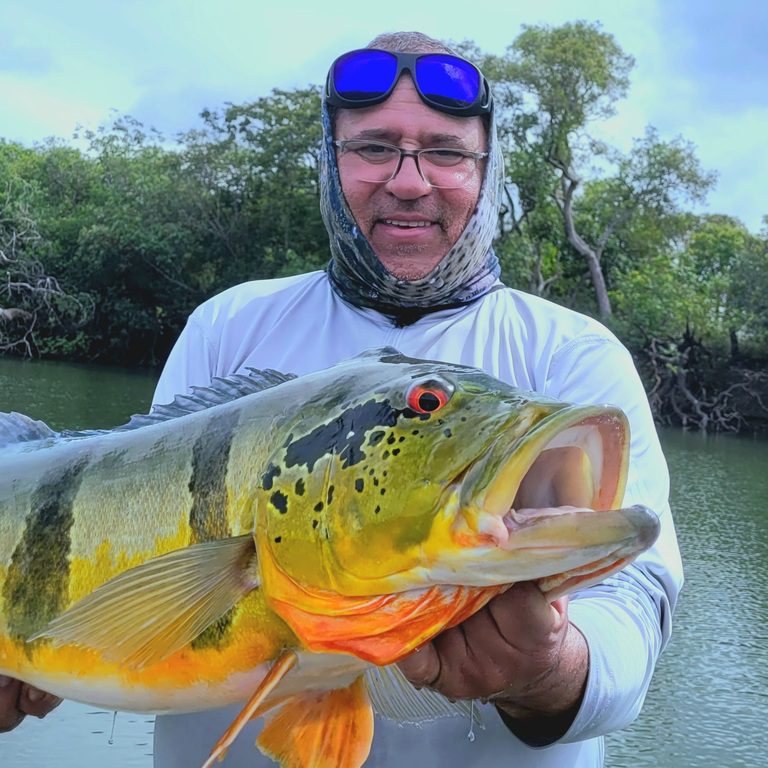 Peacock Bass fishing in Caño Gavilan river, Colombia ⋆ Nomonday