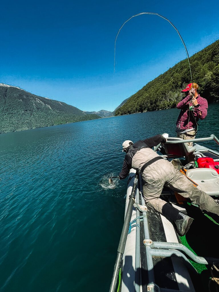 Anglers at Palena La Patagonia Chile