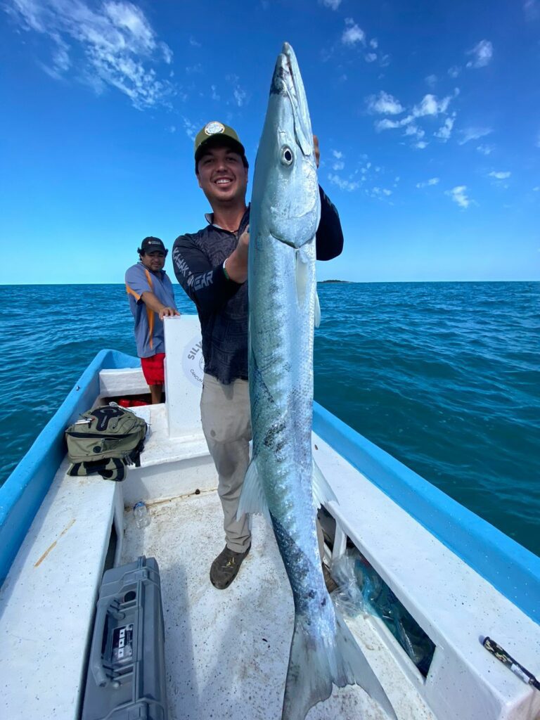 Great Barracuda catch at Cancun Quintana Roo