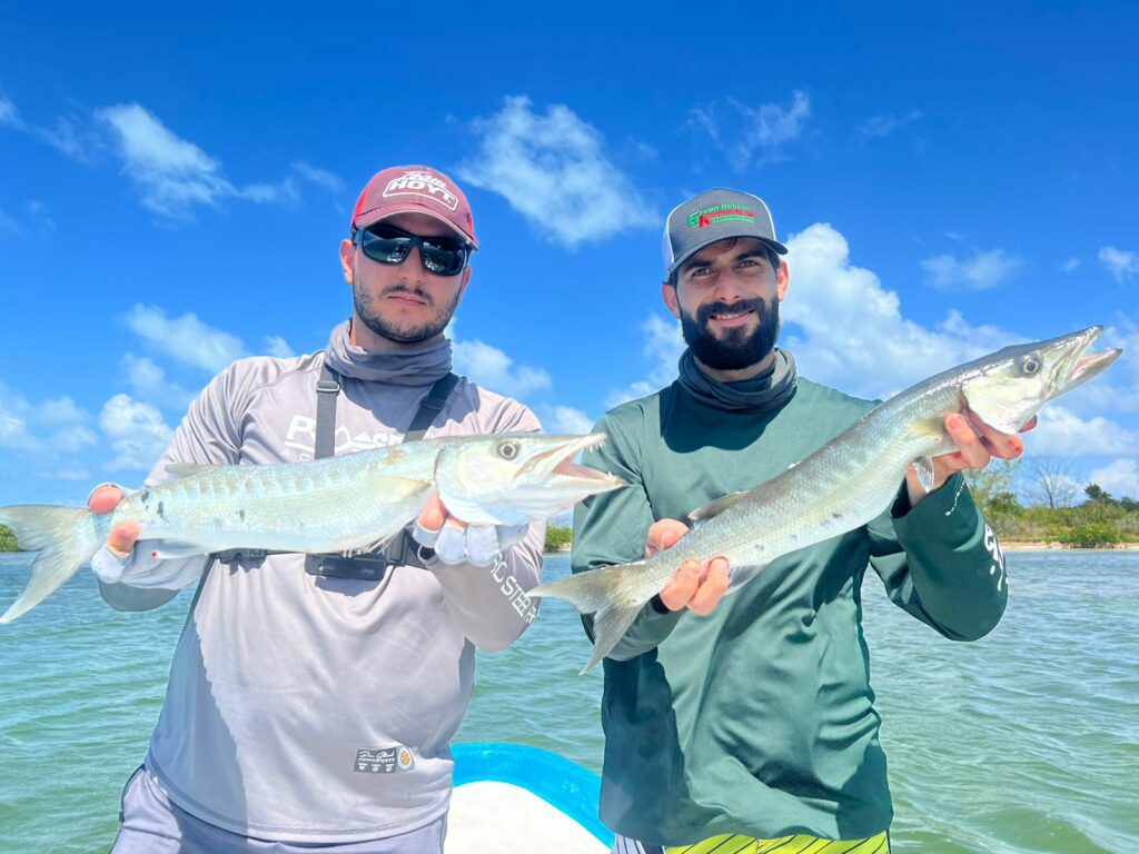 double barracuda catch at Cancun Quintana Roo