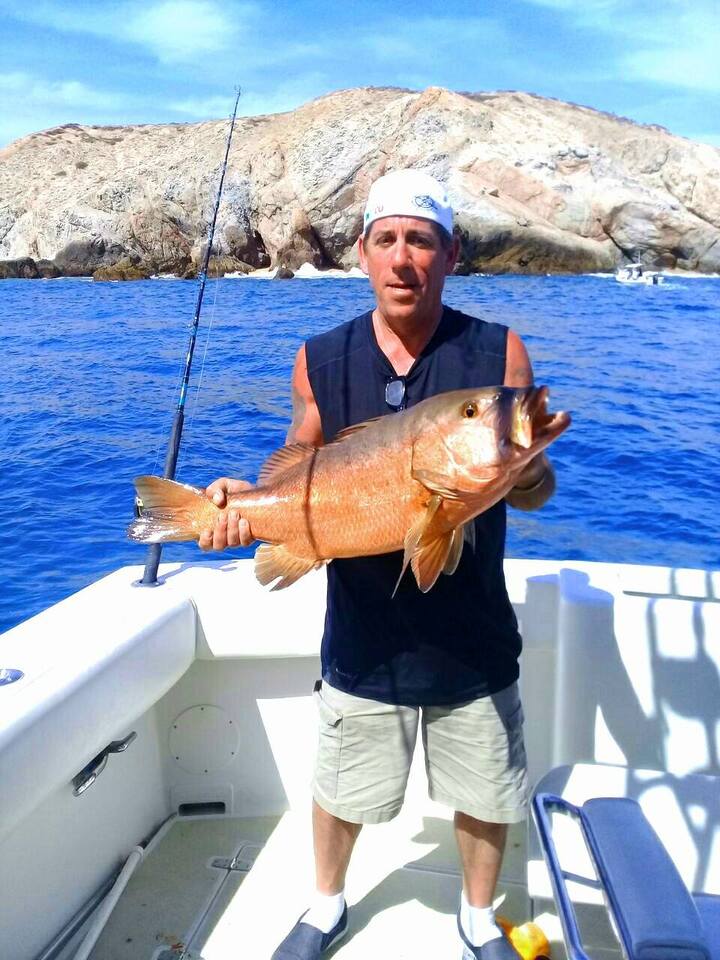 red snapper catch fishing at los cabos san lucas