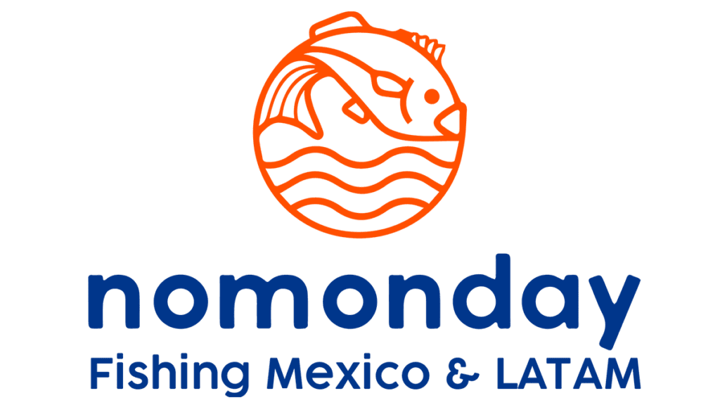 logo nomonday fishing in mexico & latinoamerica