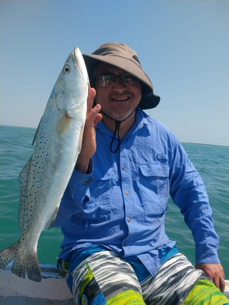 12 Amazing speckled trout catch - celestun yucatan mexico