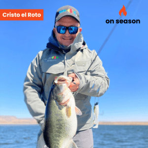 On season bass fishing Lake Cristo el Roto 02