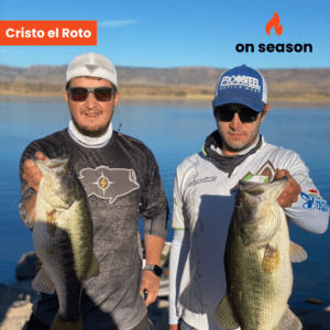 On season bass fishing Lake Cristo el Roto 04