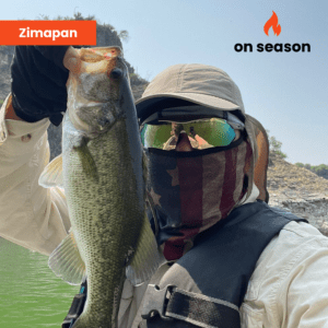 On season bass fishing Lake Zimapan 01