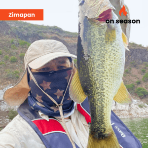 On season bass fishing Lake Zimapan 04