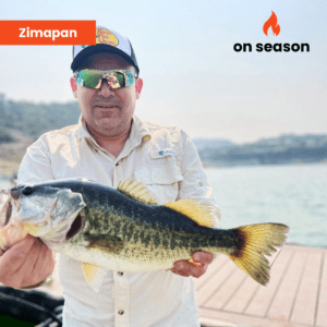 On season bass fishing Lake Zimapan 10