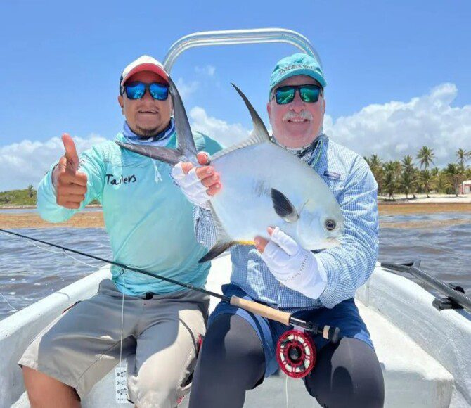 Happy anglers permit catch in Xcalak